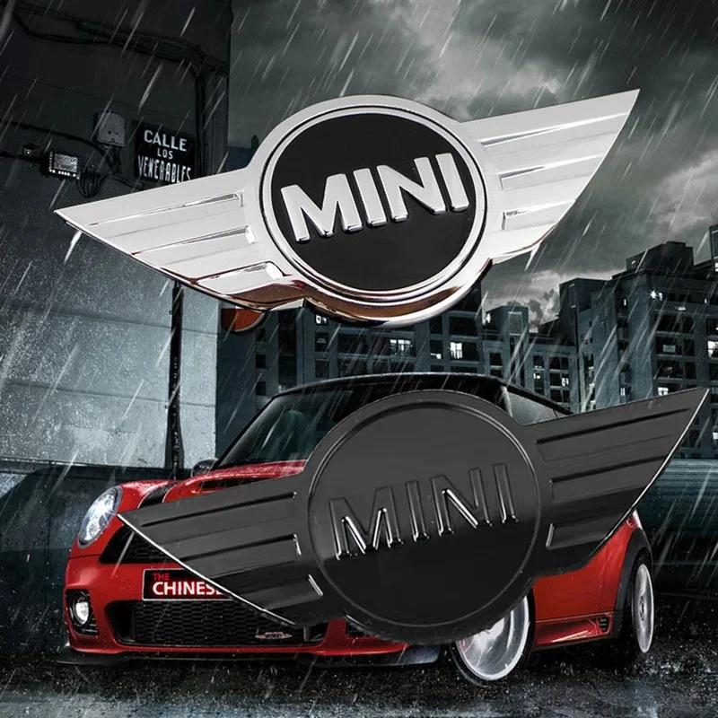 15.1x6.5см Накладка на задний передний значок автомобиля для MINI JCW F54 F55 F56 F60 R50 R52 R53 R56 R57 R58 R60 CLUBMAN COUNTRYMAN Эмблема qclyn77