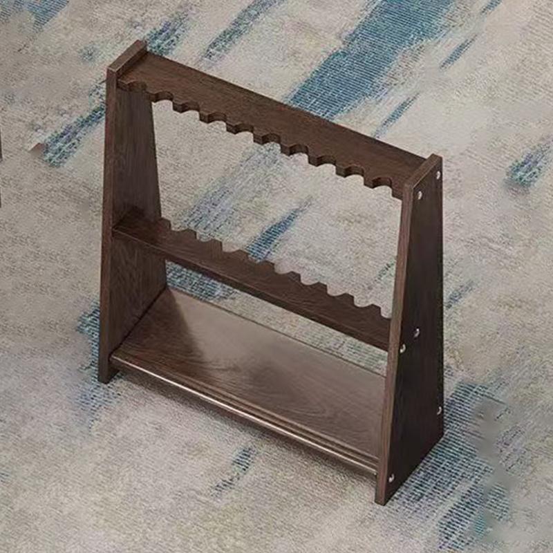 Напольная стойка для 10 киев для бильярда, freestanding, с отделениями, органайзер для киев в бильярдной комнате