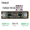 Built In Solid-state Drive TANLR TN350 NVMe M.2 2280 PCle3.0 3D TLC NAND 256GB/512GB/1TB/2TB SSD
