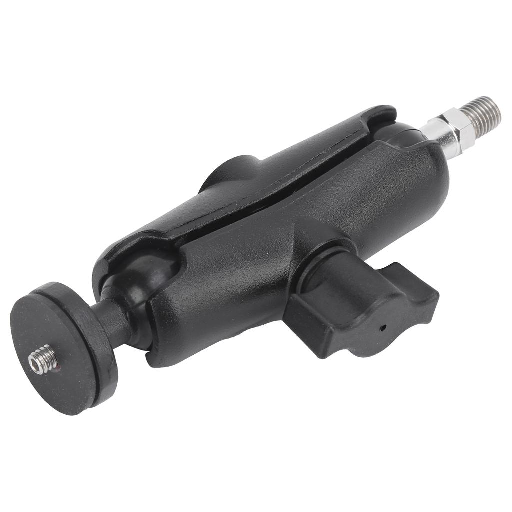 Motorcycle Bike Handlebar Camera Holder 360 degrees Rearview Mirror Mount Bracket With1 4in Stand