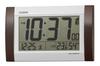 RHYTHM Citizen R188 Цифровой настенный будильник Настенный термометр и гигрометр x x CITIZEN Радиоуправляемые часы, Часы, Часы, Календарь, Дисплей, Коричневый, 24.0