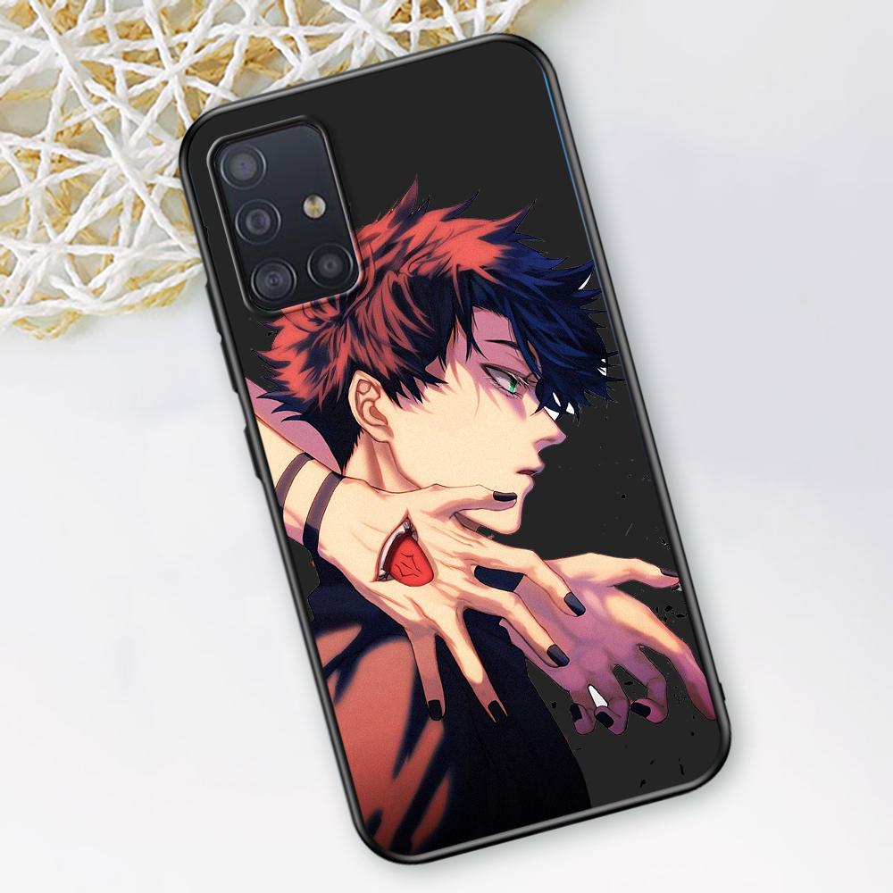 Чехол для телефона с изображением аниме Jujutsu Kaisen для Samsung Galaxy A12 A52 A51 A32 A21s A71 A02s A22 A31 A72 A41 A02 A42 A01 A03, черный чехол из ТПУ
