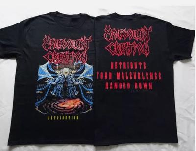 Новый Malevolent Creation Возмездие Подарок для фанатов Унисекс Футболка