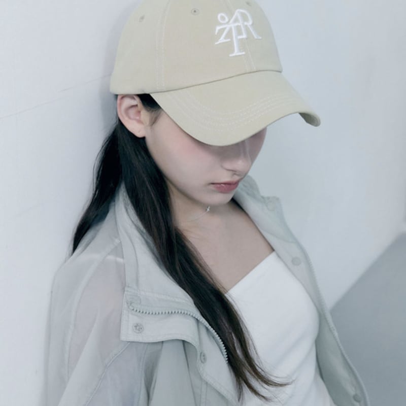 Oart Signature Typo Stitch Cap [БЕЖЕВЫЙ]