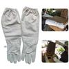 Beekeeping Gloves Anti-bee Anti-sting Canvas Gloves Protective Sleeves Breathable for Beekeeper Beekeeping Tools 1 Pairs