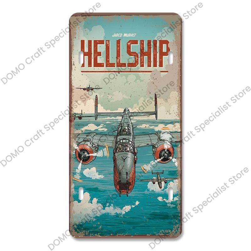 Авиагонки Металлическая Табличка Жестяная Вывеска Ретро Лучший Стрелок Самолет Металлический Постер Гараж Клуб Бар Домашнее Настенное Украшение 15x30см