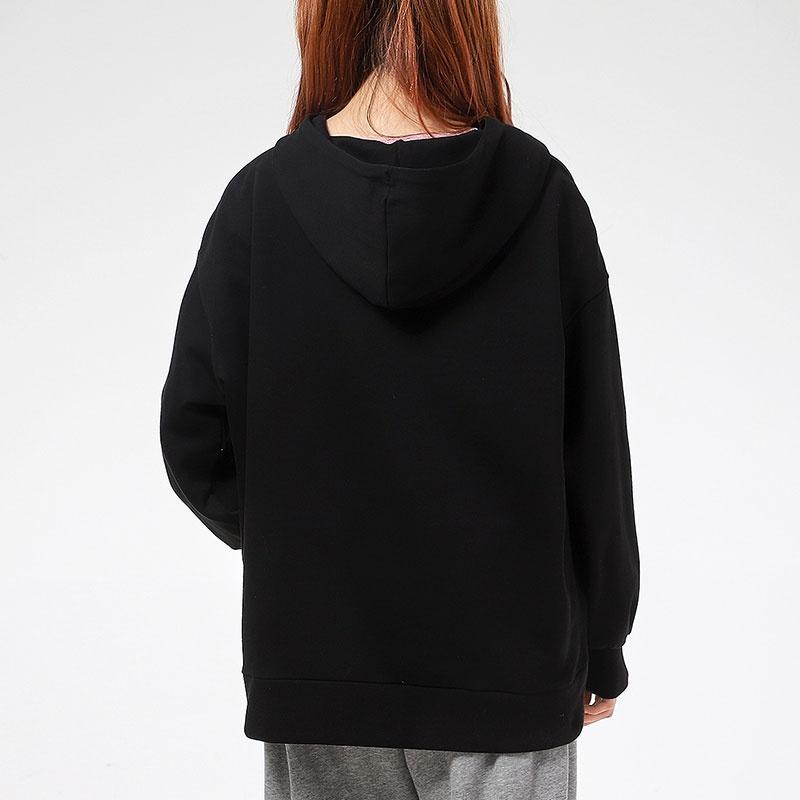 PUMA Sweatshirts Women's Black Hooded Moderate Regular 532283-01