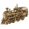 Tsukurundesu® Moving 3D Wooden Puzzle Series (LK701 Locomotive) with Japanese Instructions