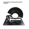 Universal Angle Grinder Protective Shield Adjustable Thickened Cutting Guard Bracket Fit 100-125mm Grinders for Masonry Cutting