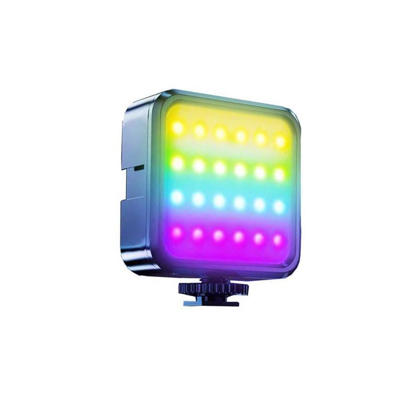 Карманный заполняющий светильник RGB, портативный небольшой мини-светодиодный светильник для творческого атмосферного освещения, портативный светильник для видеосъемки и фотографии
