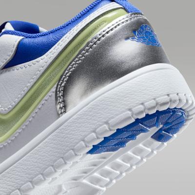 Kids' Sneakers Nike Air Jordan 1 Low Alt PS 'White Hyper Royal'