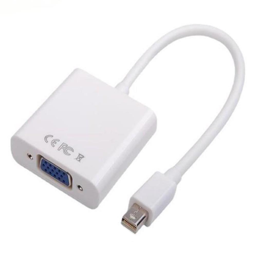 Mini DisplayPort to VGA Adapter for MacBook Pro/Air/iMac to Monitors Projectors TVs