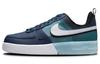 Nike Air Force 1 Low React Полночный синий Бирюзовый DM0573-400