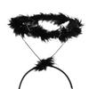 Fashion Fairy Christmas Angel Wings & Halo Halloween Costume Fancy Dress Props Feather Wings