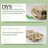 Shock-proof Egg Tray 40Pcs Paper Pulp Shock-Proof Design Bulk 6/8/10/12/15 Count Protective Packaging Natural Cardboard Cartons Reusable Eco-Friendly