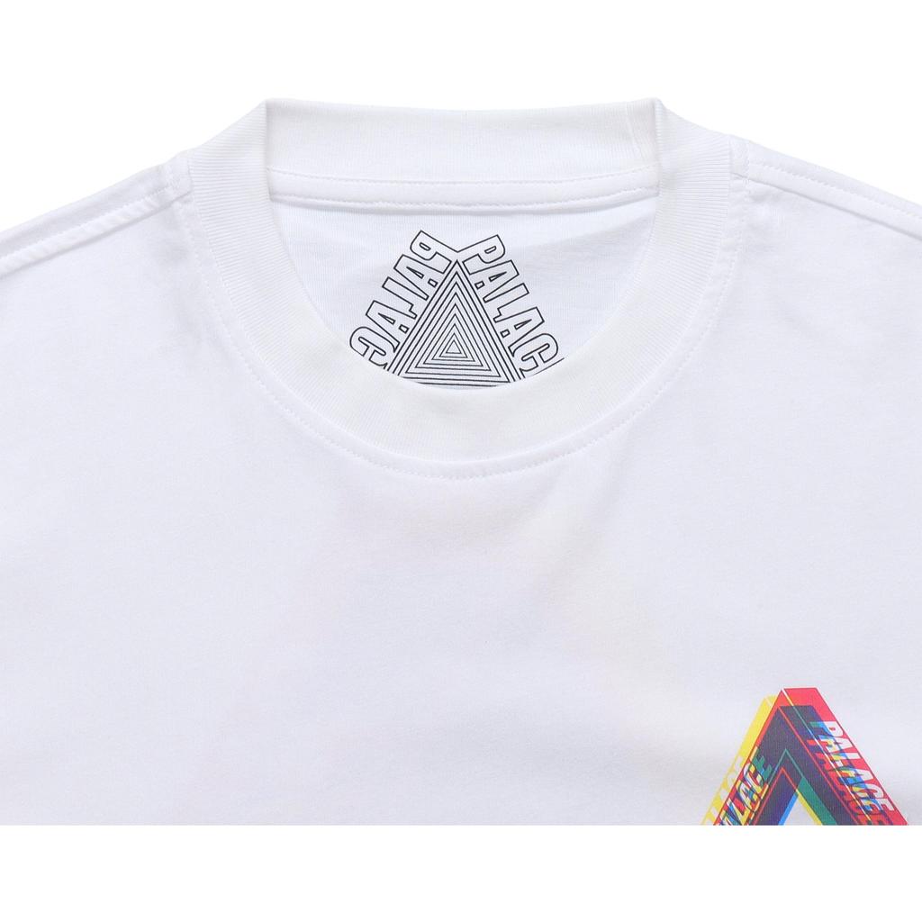 Palace Белые топы унисекс Tri-Ferg Color Blur P19TS336