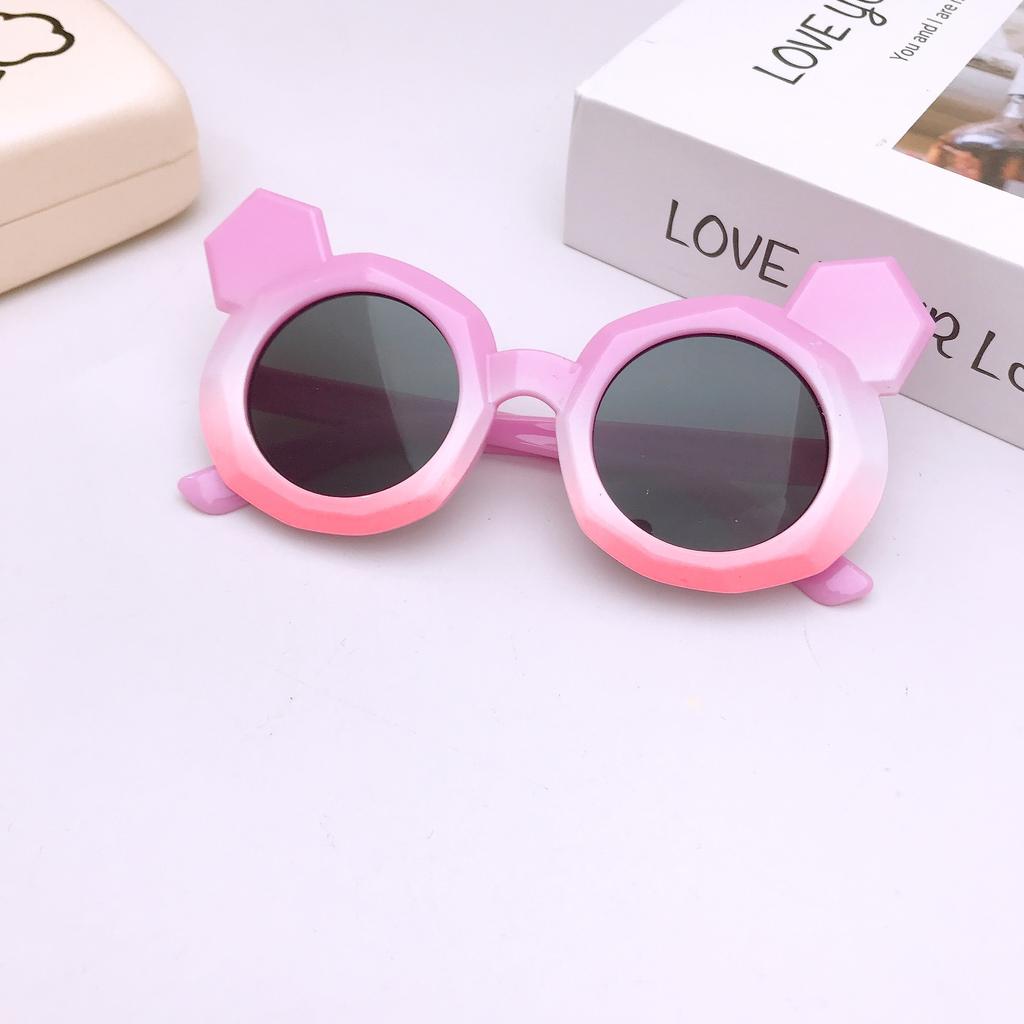 Cute Ears Children'S Sunglasses Trend Sunscreen Uv Protection Baby Sunglasses Travel Glasses