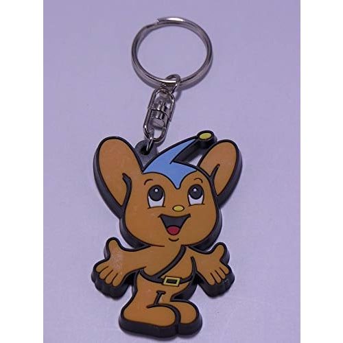 Pipo-kun Rubber Keychain Police Goods Pipo-kun Goods Metropolitan Police Department
