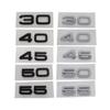 3D 30 35 40 45 50 55 TFSI логотип Наклейка Задний бампер Значок Авто Задняя крышка багажника Эмблема Аксессуары