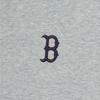 New MLB MONOGRAM Series Boston Red Sox Jackets Coats Unisex Heather Gray 3ATRM0544-43MGS