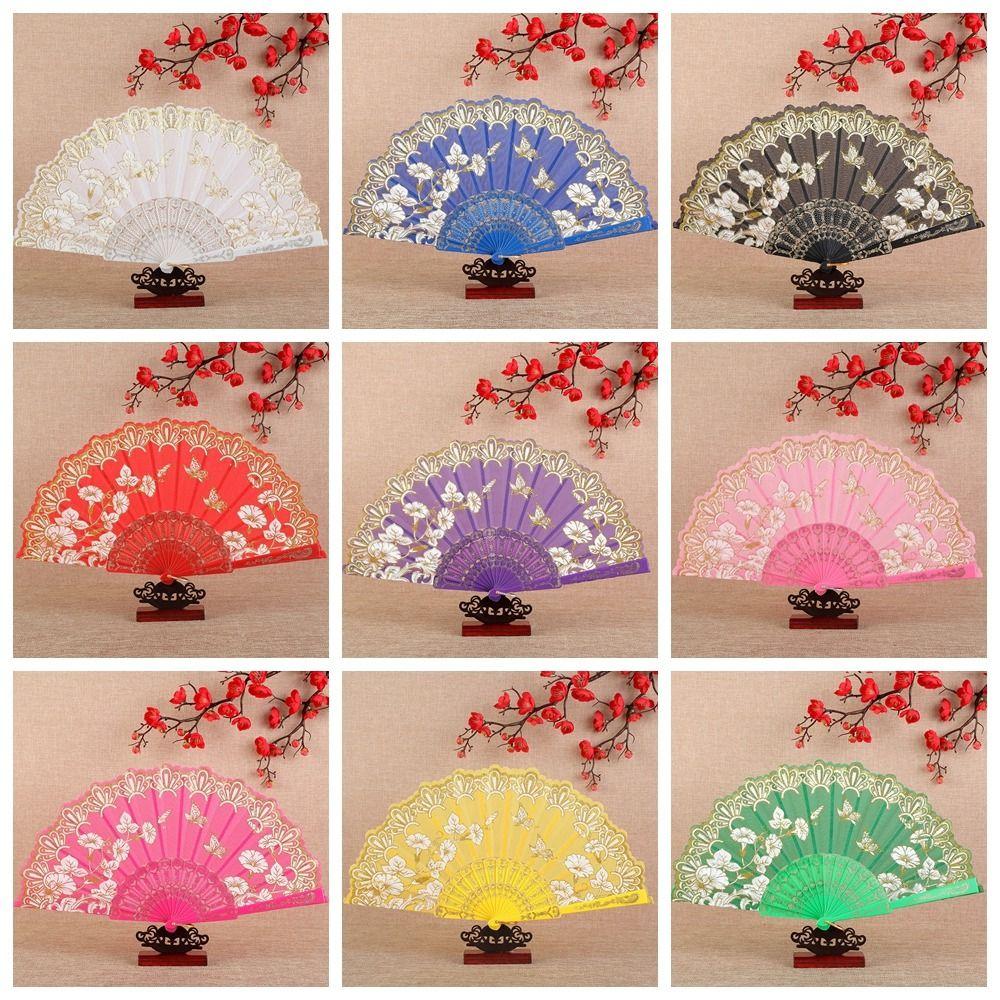 Бамбуковый ручной веер Танцевальный веер в китайском стиле Элегантный старинный складной веер