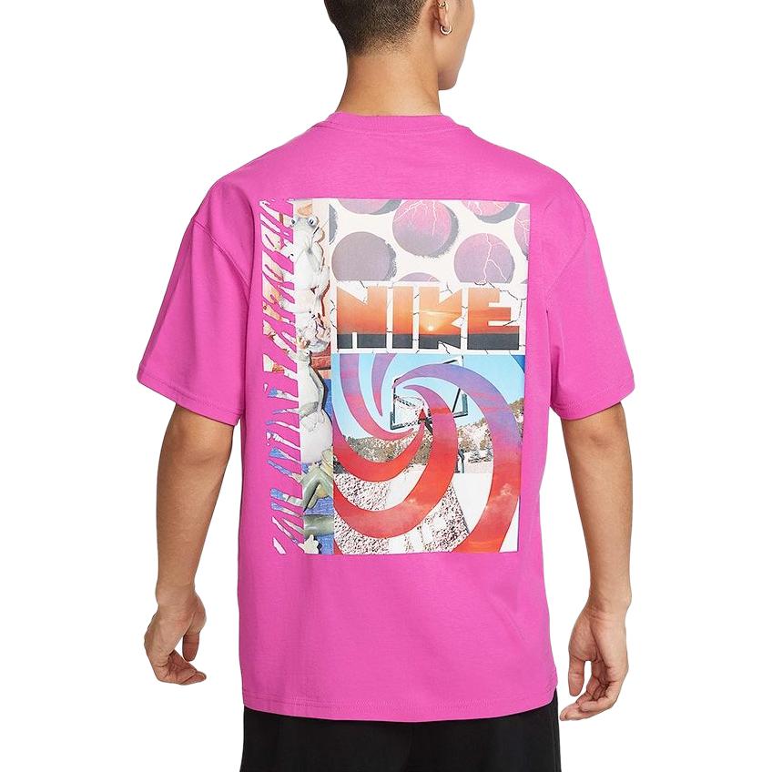 Nike T Shirts Men's HQ9269 623 Crew Neck
