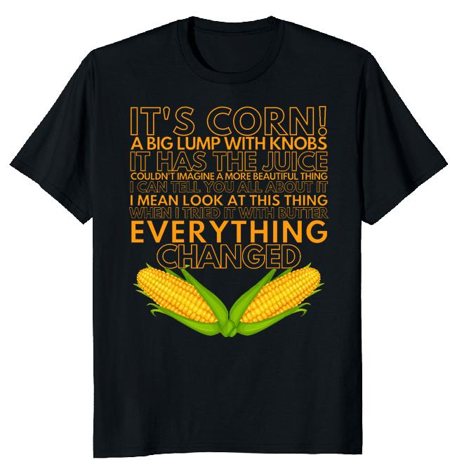 Футболка унисекс It's Corn It Has The Juice