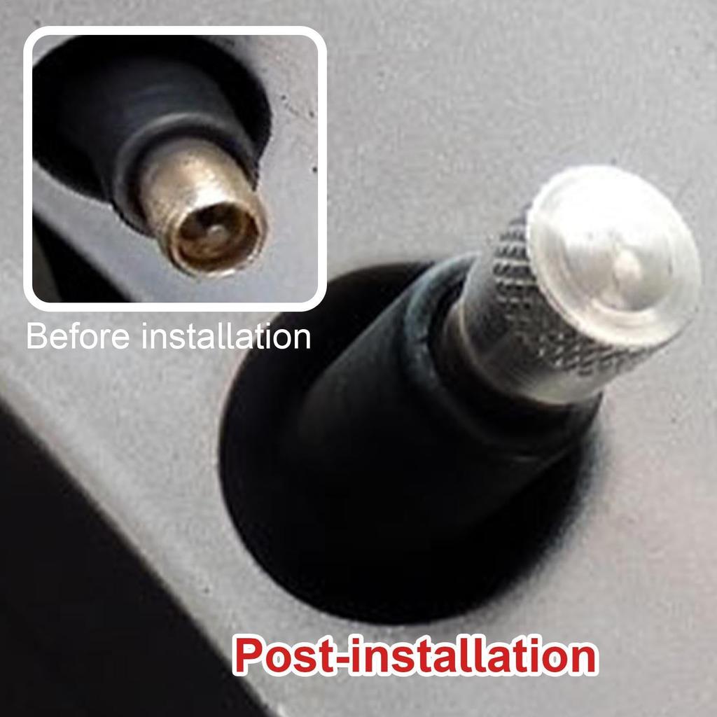 Car Tire Caps, Tire Air Caps, Airtight Seal Rubber Ring Seals, 12 Tire Valve