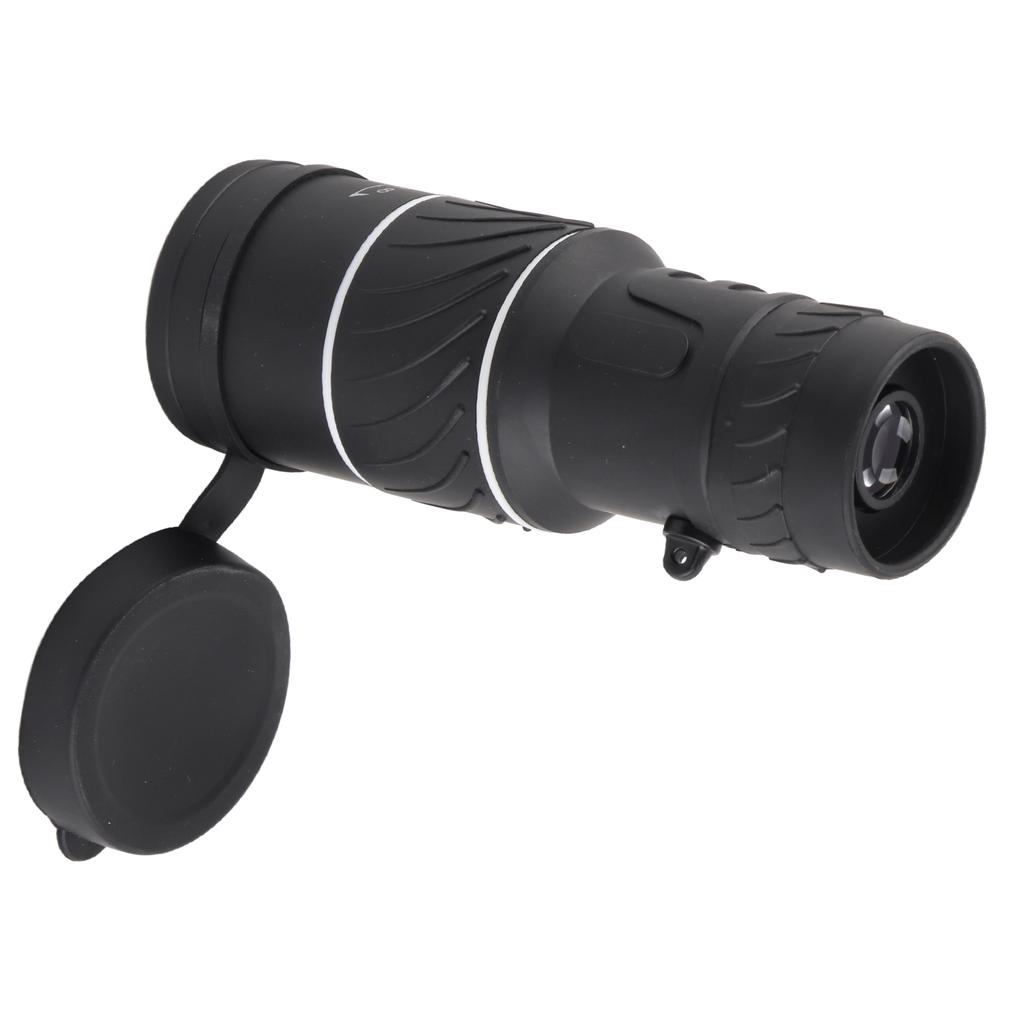 40 X 60 HD черный карманный телескоп для улицы с низкой освещенностью ночной съемкой с зеленой пленкой монокуляр