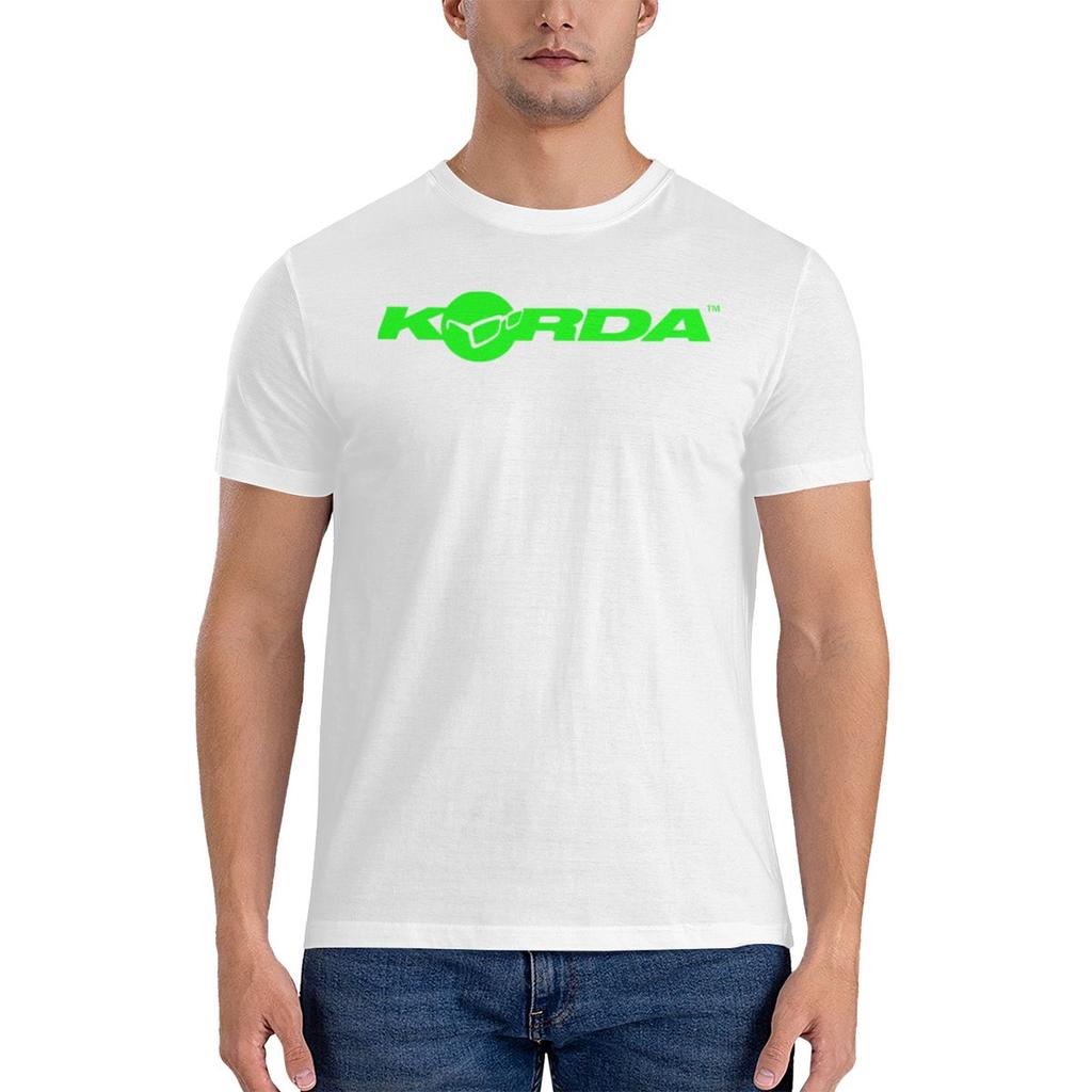 Korda Tackle Room Instagram Style Tshirt Lazy Vibe Ribbed Collar Tee