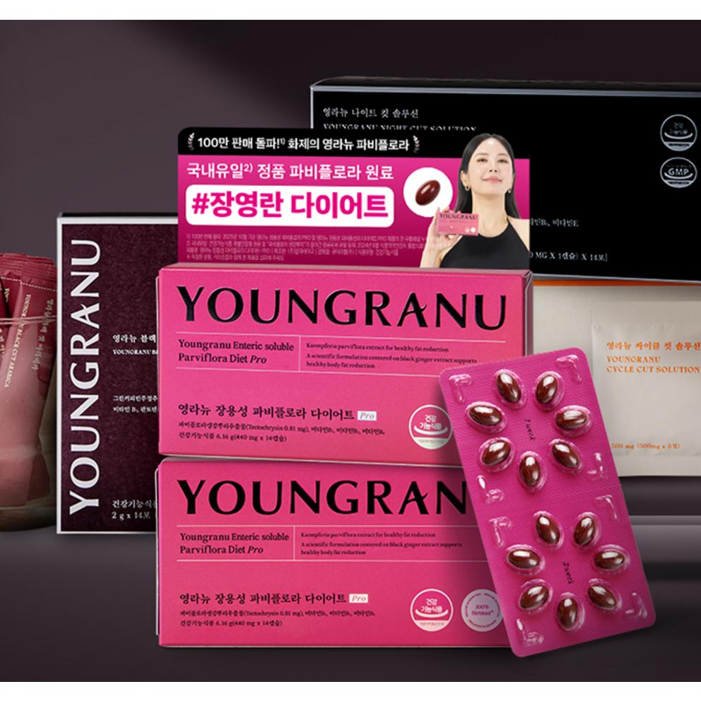 Youngranew Fabiflo Diet Pro Пробиотики в кишечнорастворимой оболочке, 14 таблеток