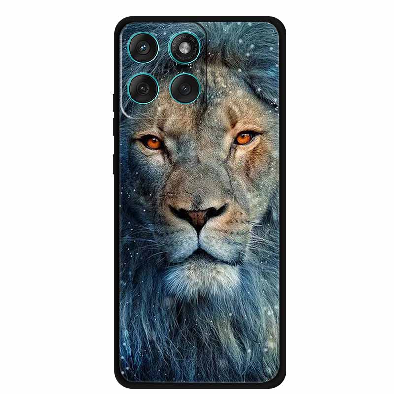 For Motorola Edge 60 Fusion Case XT2503-4 Wolf Lion Soft TPU Silicone Phone Cover for Motorola Edge 60 Fusion Case Fundas Coque