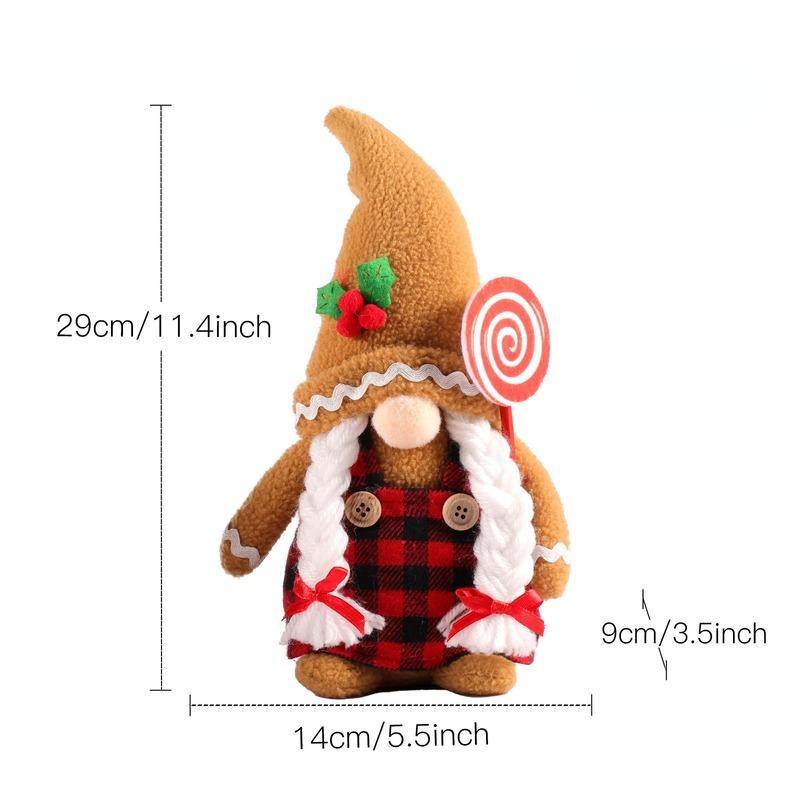 10 стилей, рождественские гномы, карлик, безликая кукла, плюшевые игрушки, рождественские украшения, принадлежности для дома, новогодний декор Navidad