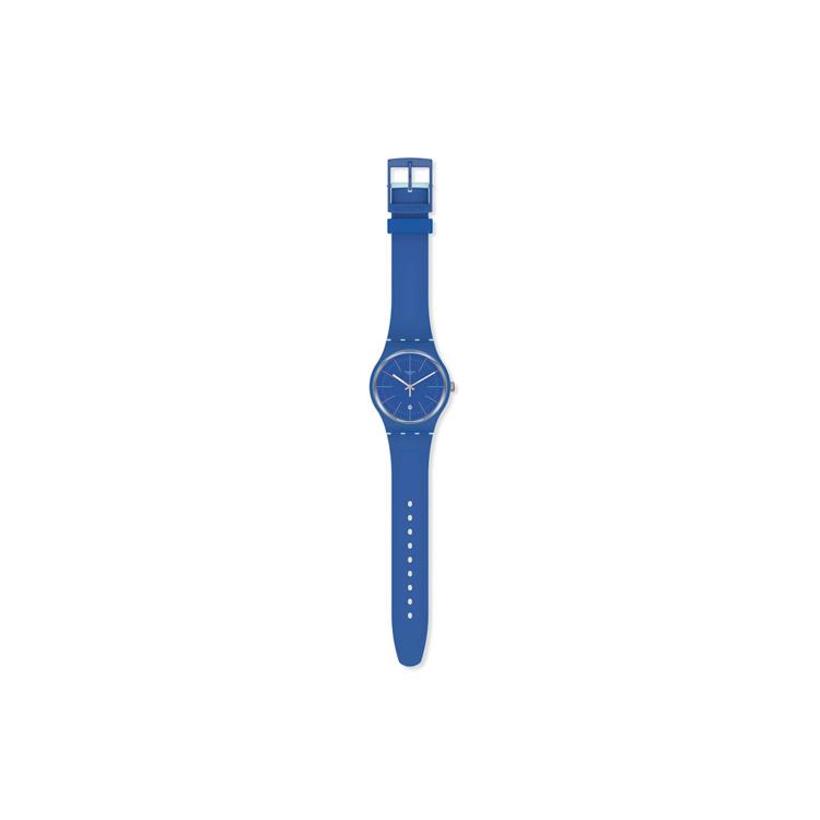 Swatch Унисекс 47,4 мм Синие часы SUOS403 SUOS403