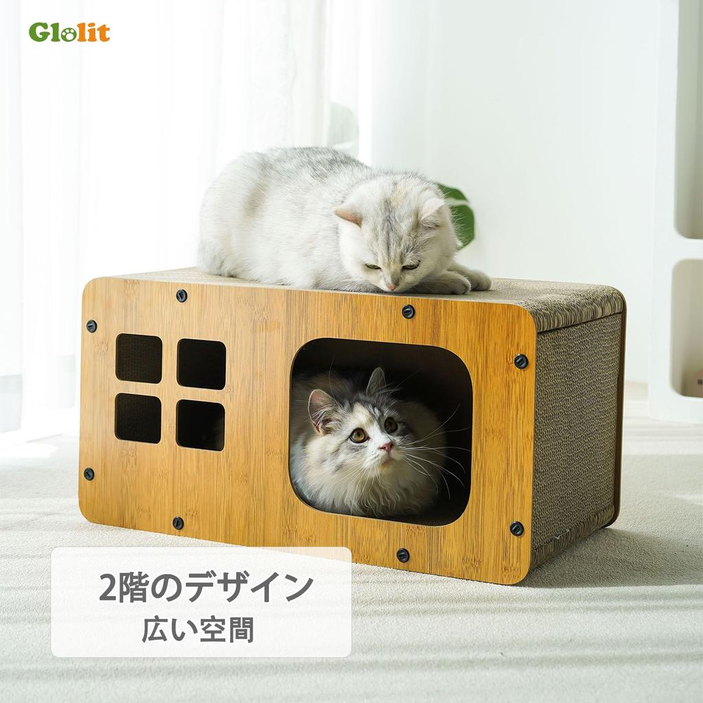 GLOLIT Большая точилка для ногтей для кошек, кошачьи царапины, двойное использование, кошачьи царапины, деревянные, кошачьи царапины, высокая плотность, грузоподъемность, легко подходит для всех видов мебели