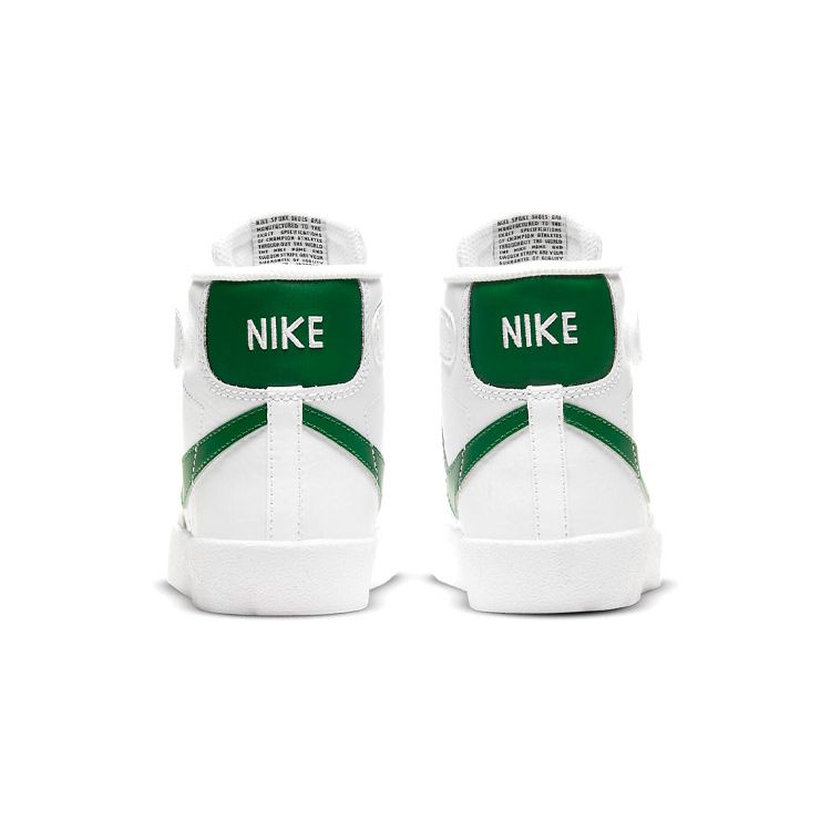 Nike Blazer Mid 77 PS White Pine Green Детские кроссовки Черные DA4087-115