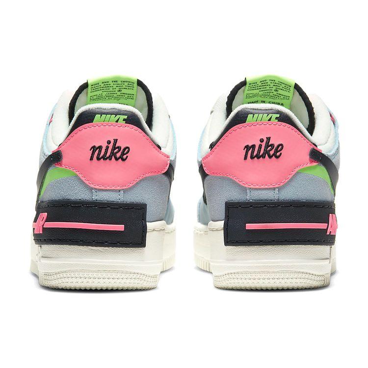 Nike Женские кроссовки Air Force 1 Shadow Sunset Pulse Blue Sail Light-Armory-Blue CU8591-101