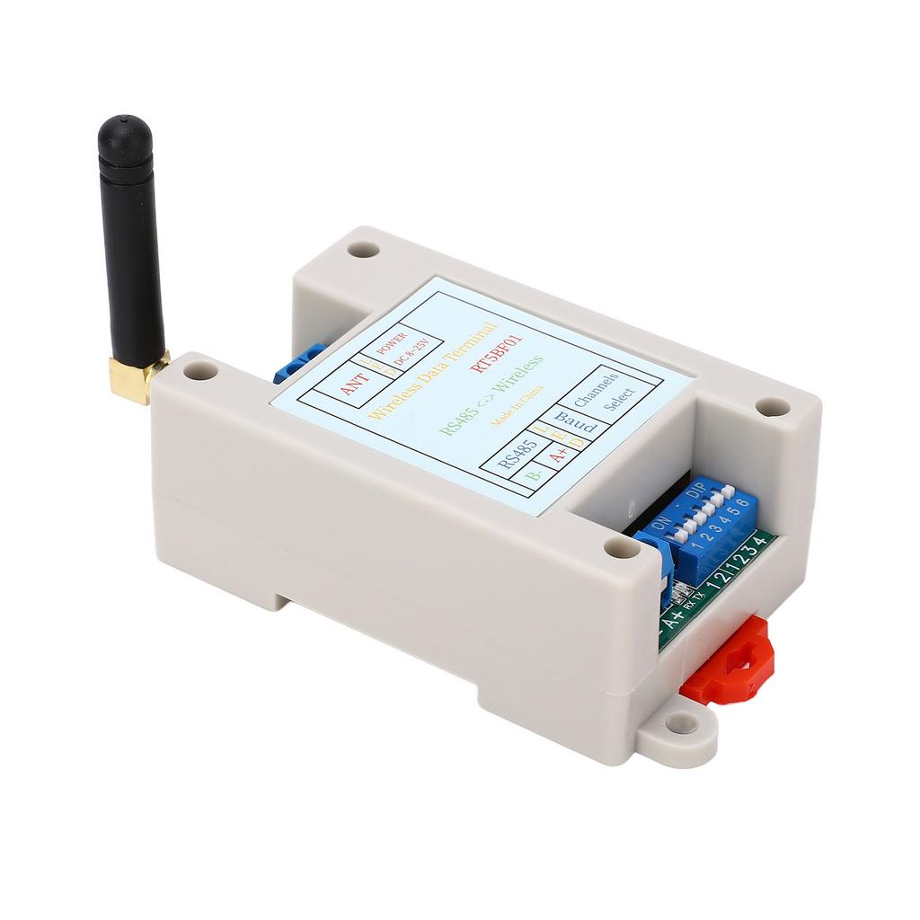Модуль беспроводного приемопередатчика 433M DC8‑25V VHF UHF Radio RF UART RS485 для RTU Smart Home