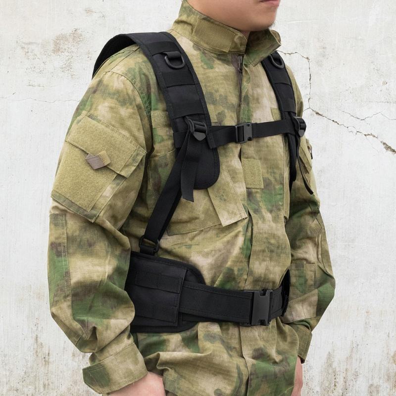 Тактический padded боевой ремень со съемными стропами Airsoft Боевой служебный ремень с комфортными вставками и съемными высококачественными Практичный для ежедневного использования