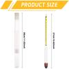 6 Pcs Alcohol Hydrometer For Liquor 0-200 Proof & Tralle Hydrometer Alcohol Mete