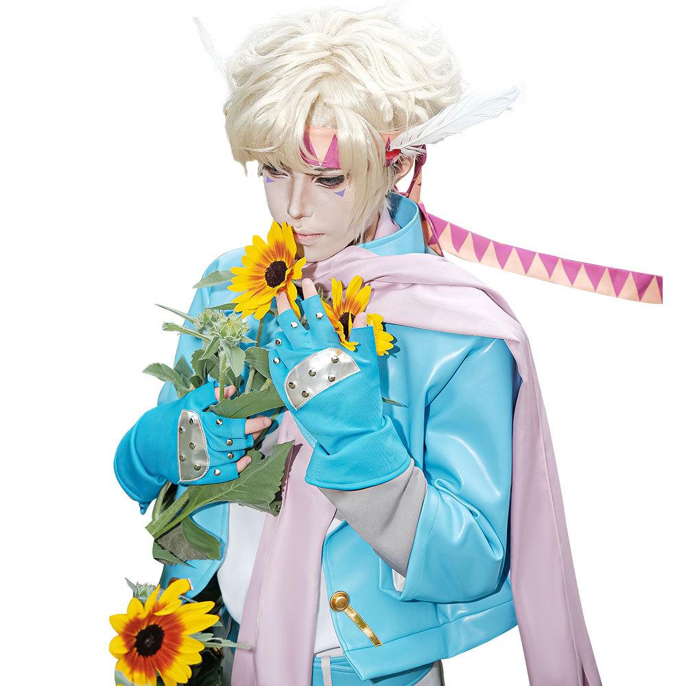 Косплей костюм на Хэллоуин Цезарь Цеппели из JoJo's Bizarre Adventure