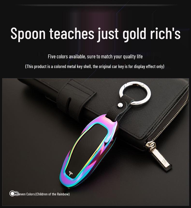 Чехол-ракушка для ключа электромобиля Tesla Model S/X