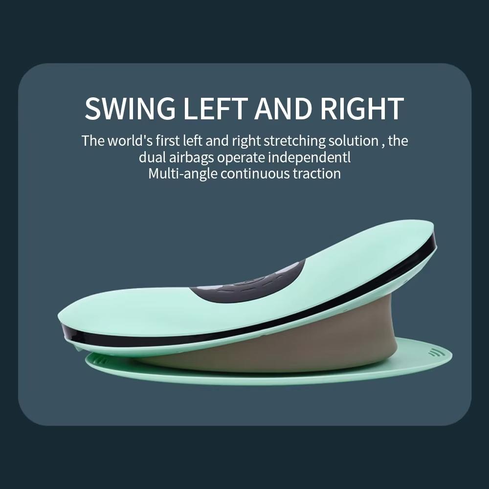 Электрический массажер для поясничной тракции с регулируемой вибрацией, массажер для талии, поддержка поясничного отдела позвоночника, аппарат для массажа спины, массажер для талии