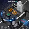 Bluetooth 5.0 FM Transmitter Car Kit MP3 Modulator Player Wireless Handsfree Audio Receiver Dual USB Fast Charger 3.1A