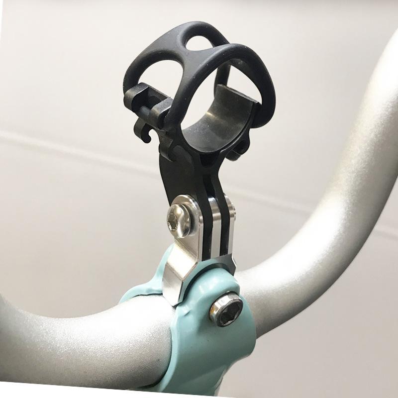 Mount for Brompton Folding Bike: Compatible with Bryton, Garmin Bike Computers, CatEye Lights & GoPro