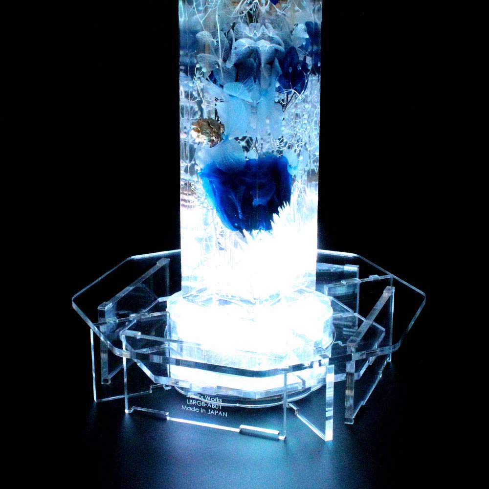 Подставка для фигурок с подсветкой AB1 тип набор LEDBASE-RGBR