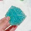 Разноцветные Квадраты с Рисунком Потока Игрушка-Сжималка Мягкие Квадратные Фиджеты с Зернистой Поверхностью Игрушка для Снятия Тревоги Антистресс Игрушка для Детей Взрослых Подарки