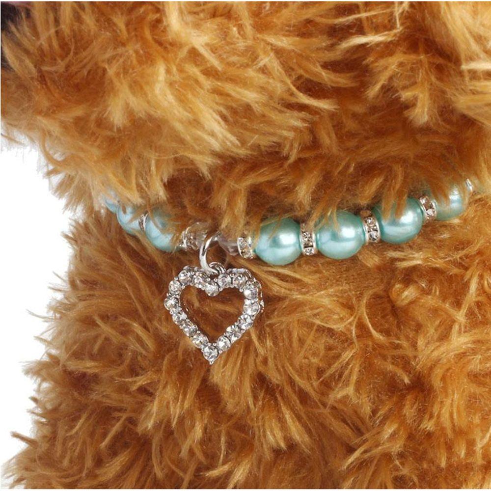 Elegant Pearl Necklace Cat and Dog Jewelry Pet Accessories Pendants Necklaces Collar Pet Collar