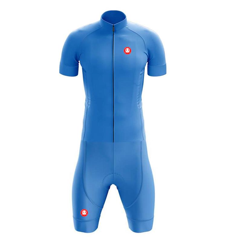 Summer Breathable Cycling Suit Set Skinsuit Bretele Ciclismo Masculino Cycling Jersey Mtb Bekleidung Herren Fietskleding Heren Vtt Equipement