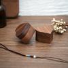 Cajas For Lover Engagement Wedding Heart Shape Wooden Ring Box Jewelry Display Jewelry Packaging